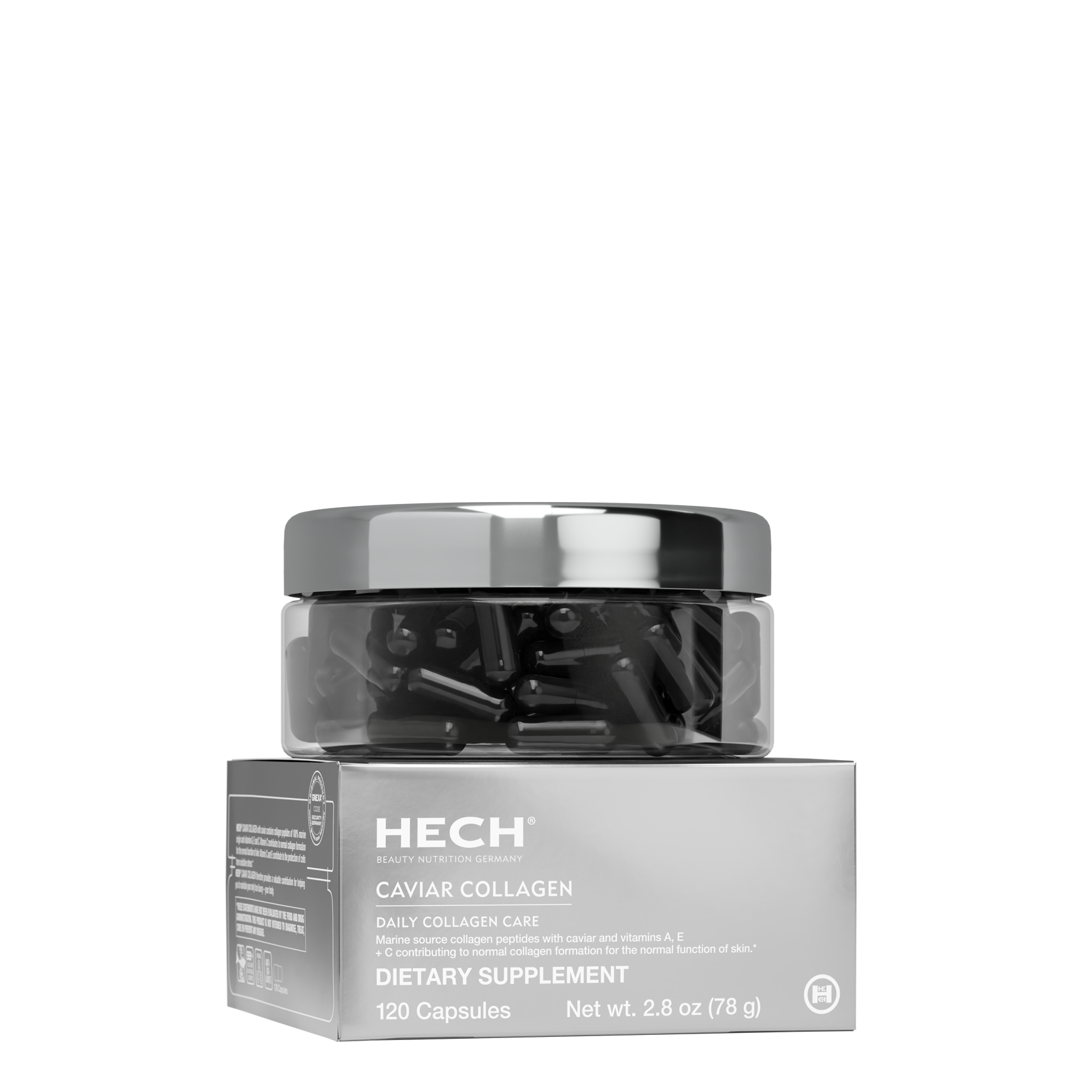 HECH® CAVIAR COLLAGEN CAPSULES - 120 Capsules