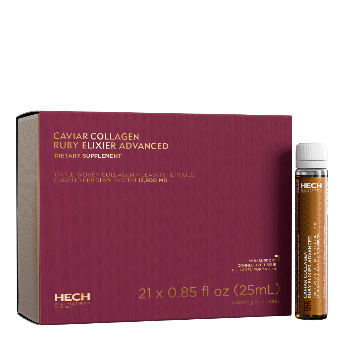 Ruby Elixir HECH Ruby Elixir Advanced USA | Luxury Marine Collagen Ampoules – HECH USA
