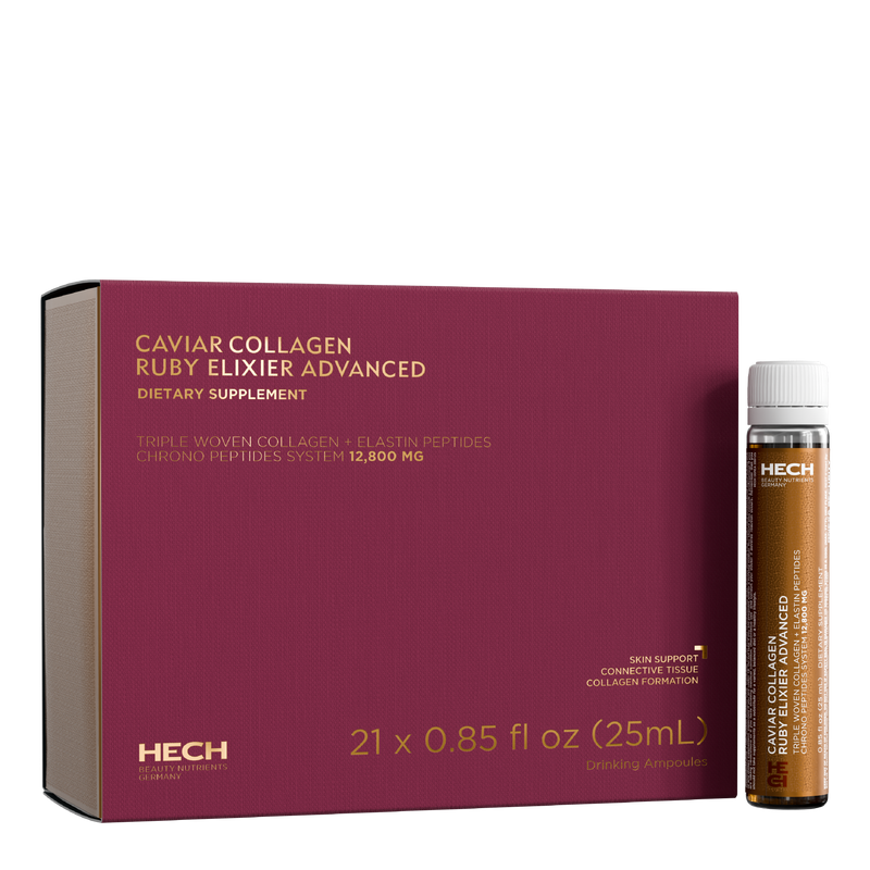 HECH® CAVIAR COLLAGEN RUBY ELIXIER ADVANCED - 21 Ampoules