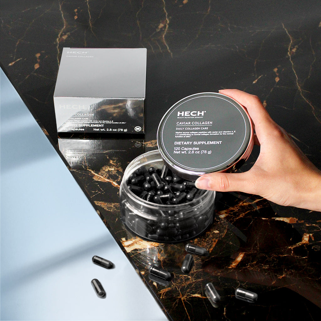HECH® CAVIAR COLLAGEN CAPSULES - 120 Capsules