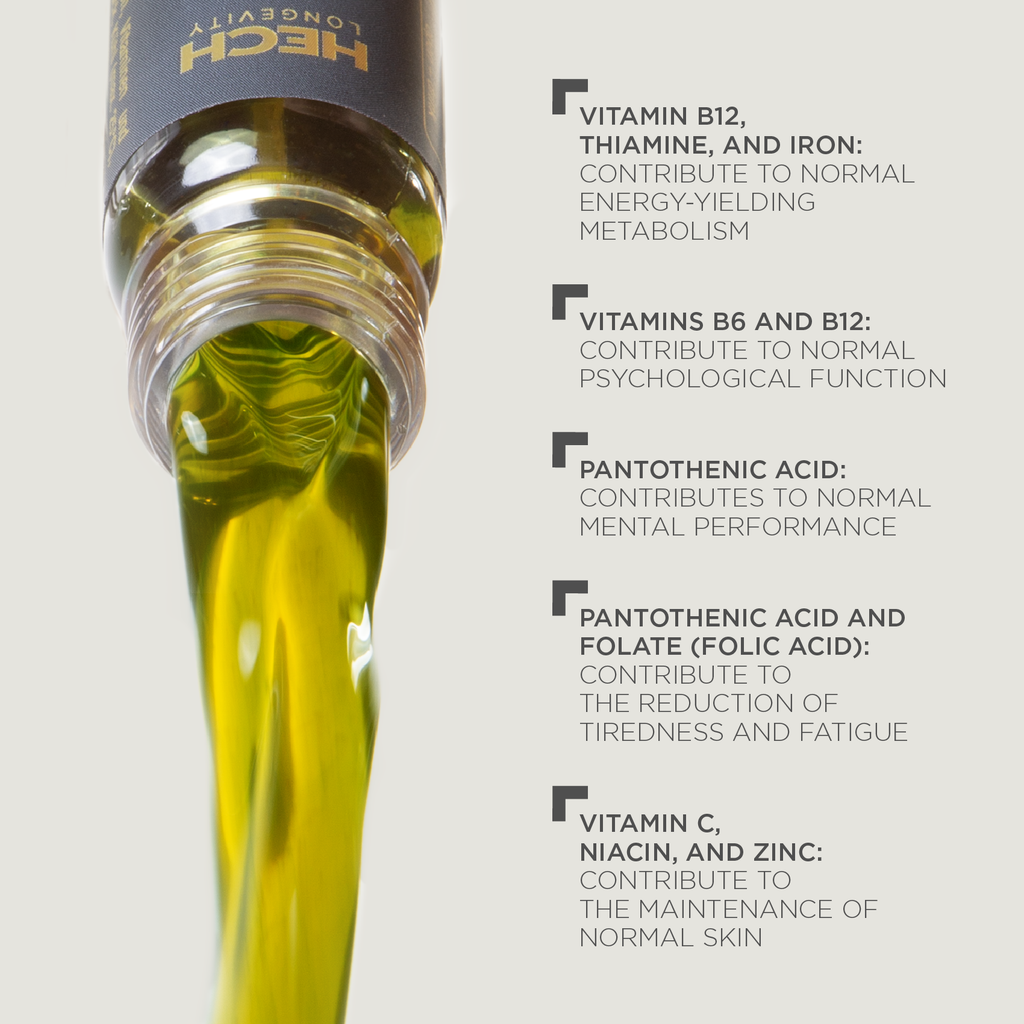 HECH® COLLAGEN + NADH Nicotinamide & Saffron 24 Ampollas